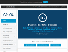 Tablet Screenshot of anvilmobile.com